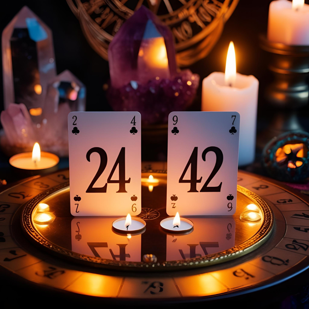 เลขคู่มิตร 24 และ 42: พลังแห่งเสน่ห์และความรุ่งเรือง