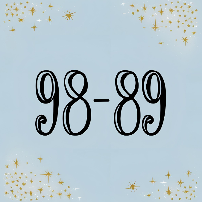 เลข 98 หรือ 89 ช่วยเรื่องความก้าวหน้าไหม