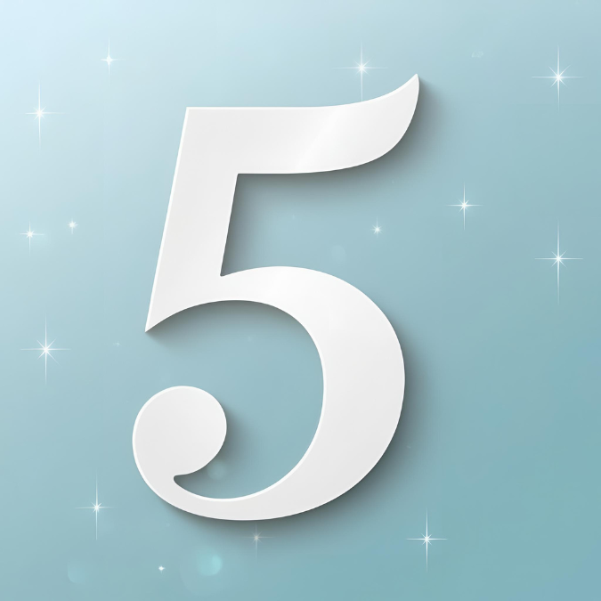 เลข 5 การสื่อสารที่ดี ความคิดสร้างสรรค์