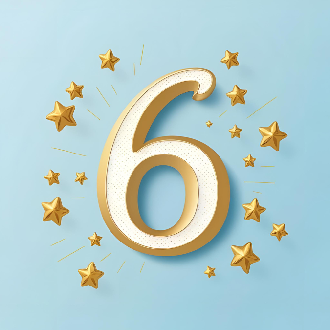 เลข 6 ความสมดุลในชีวิต