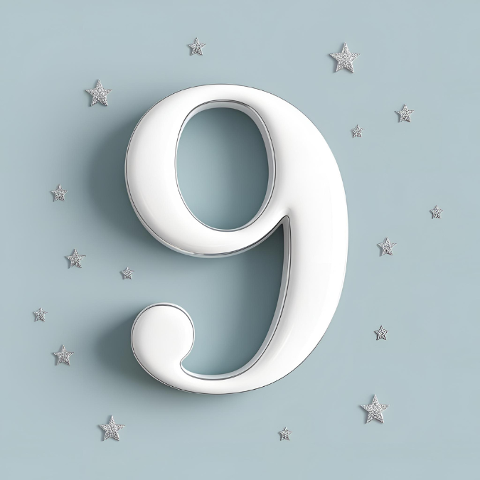 เลข 9 เป็นตัวแทนของความเมตตา