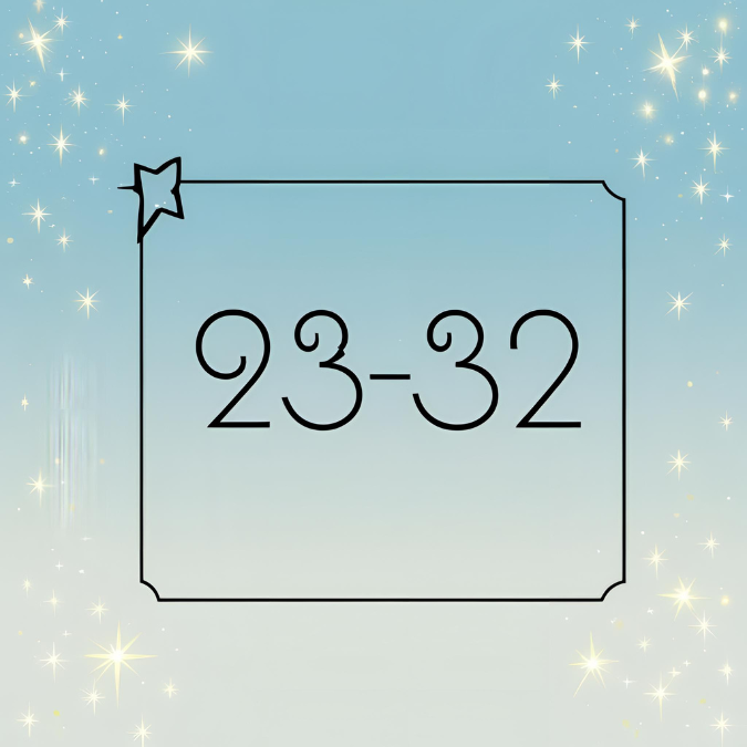 เลข 23 และ 32 เป็นตัวเลขที่มีพลังแห่งความสำเร็จ